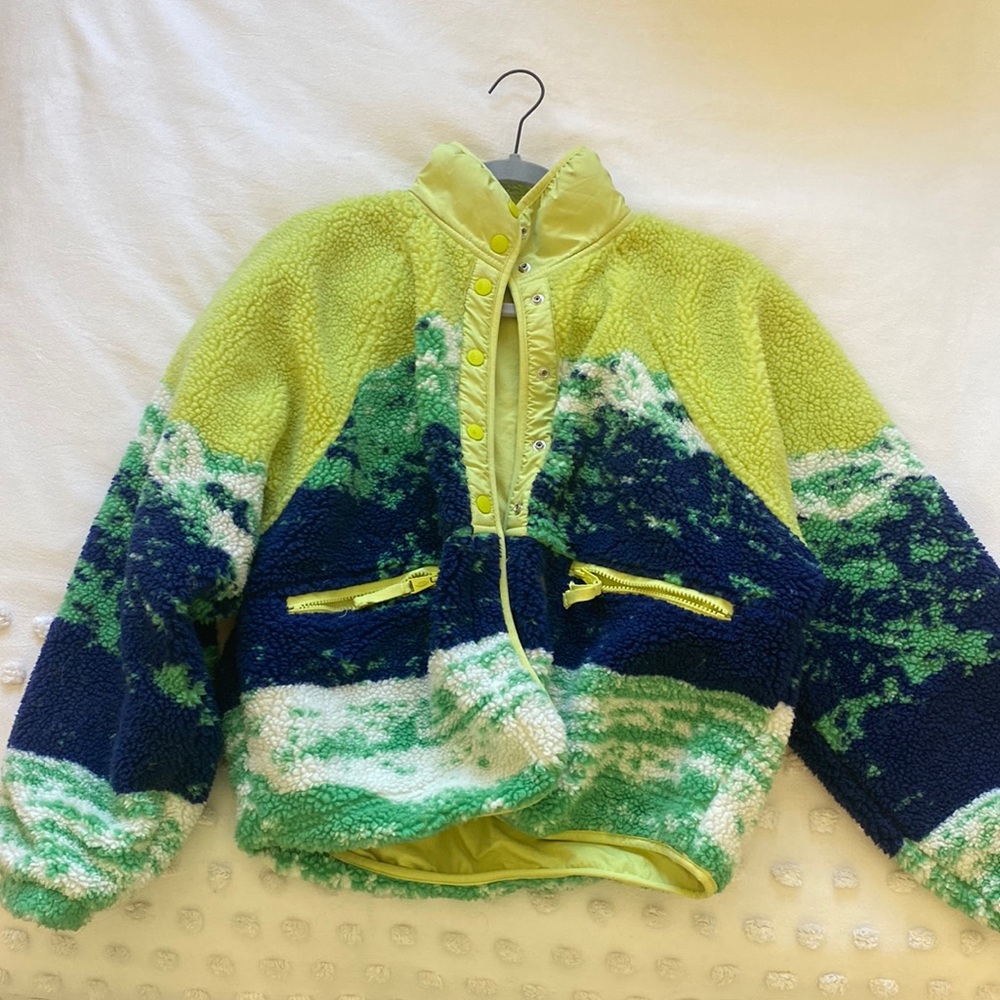 Free people movement fleece zip up